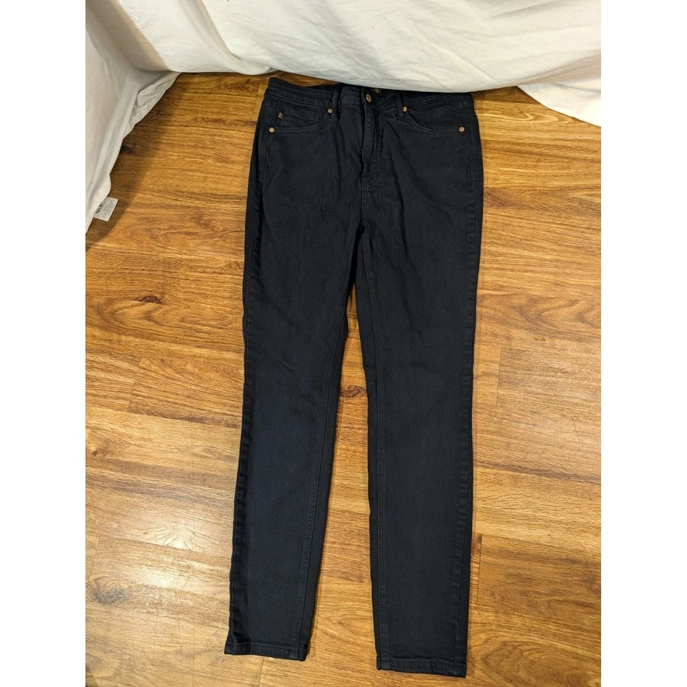 Judy Blue High Waist Tummy Control Jeans Women's Black Skinny Stretch SZ 15/32